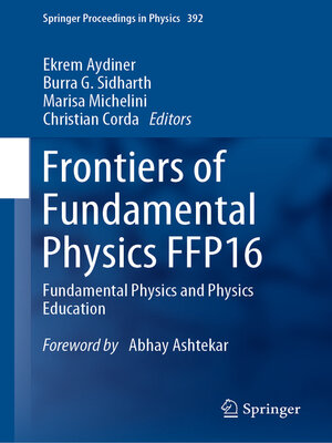 cover image of Frontiers of Fundamental Physics FFP16